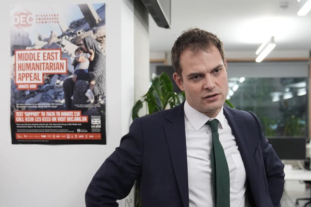 Disasters Emergency Committee ministerial visit