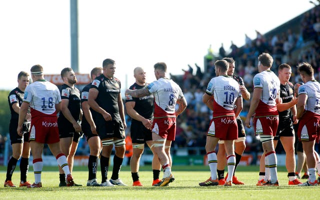 Exeter Chiefs v Northampton Saints – Gallagher Premiership – Semi-Final – Sandy Park