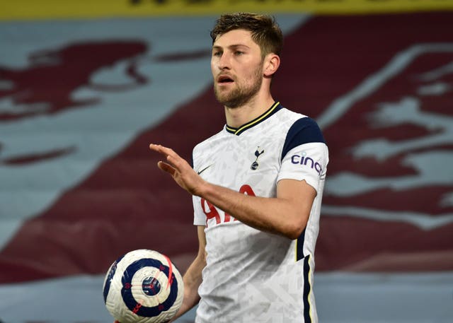 Ben Davies injured his ankle in March and has not played since