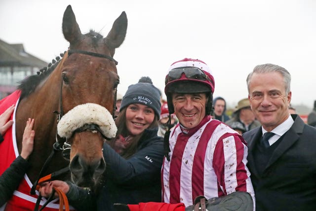 Connections all smiles following the big-race victory 