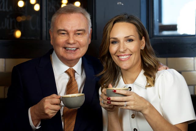 Eamonn Holmes and Isabel Webster