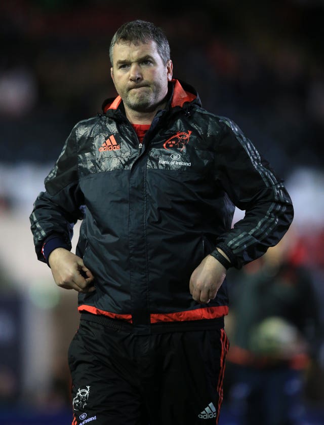 Former Munster head coach Anthony Foley died in Paris in 2016