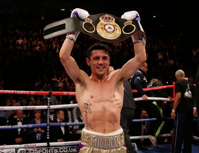 Anthony Crolla won the WBA lightweight title in 2015 (Peter Byrne/PA)