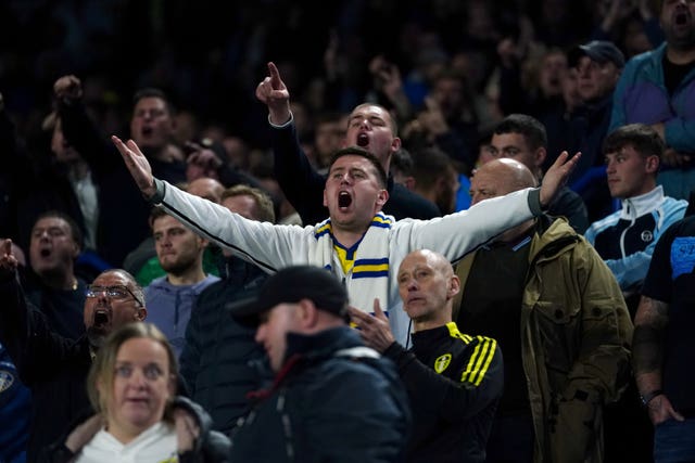 Leeds fans showed their displeasure with Jesse Marsch this week