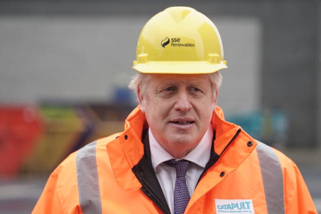 Boris Johnson visits National Renewable Energy Centre