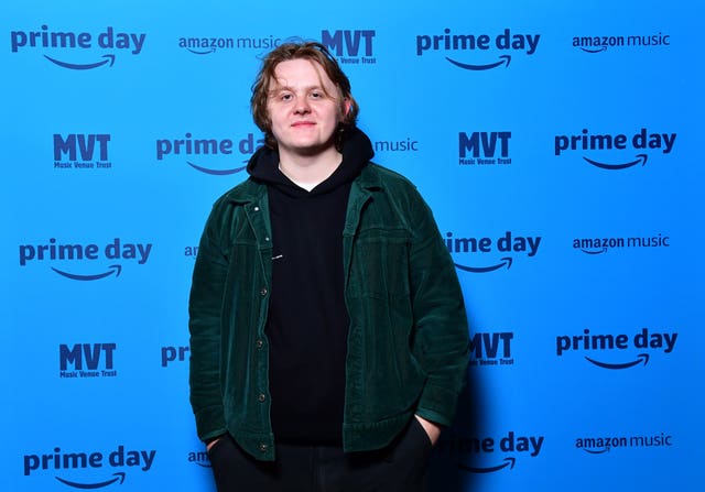 She worked on singer Lewis Capaldi shows 