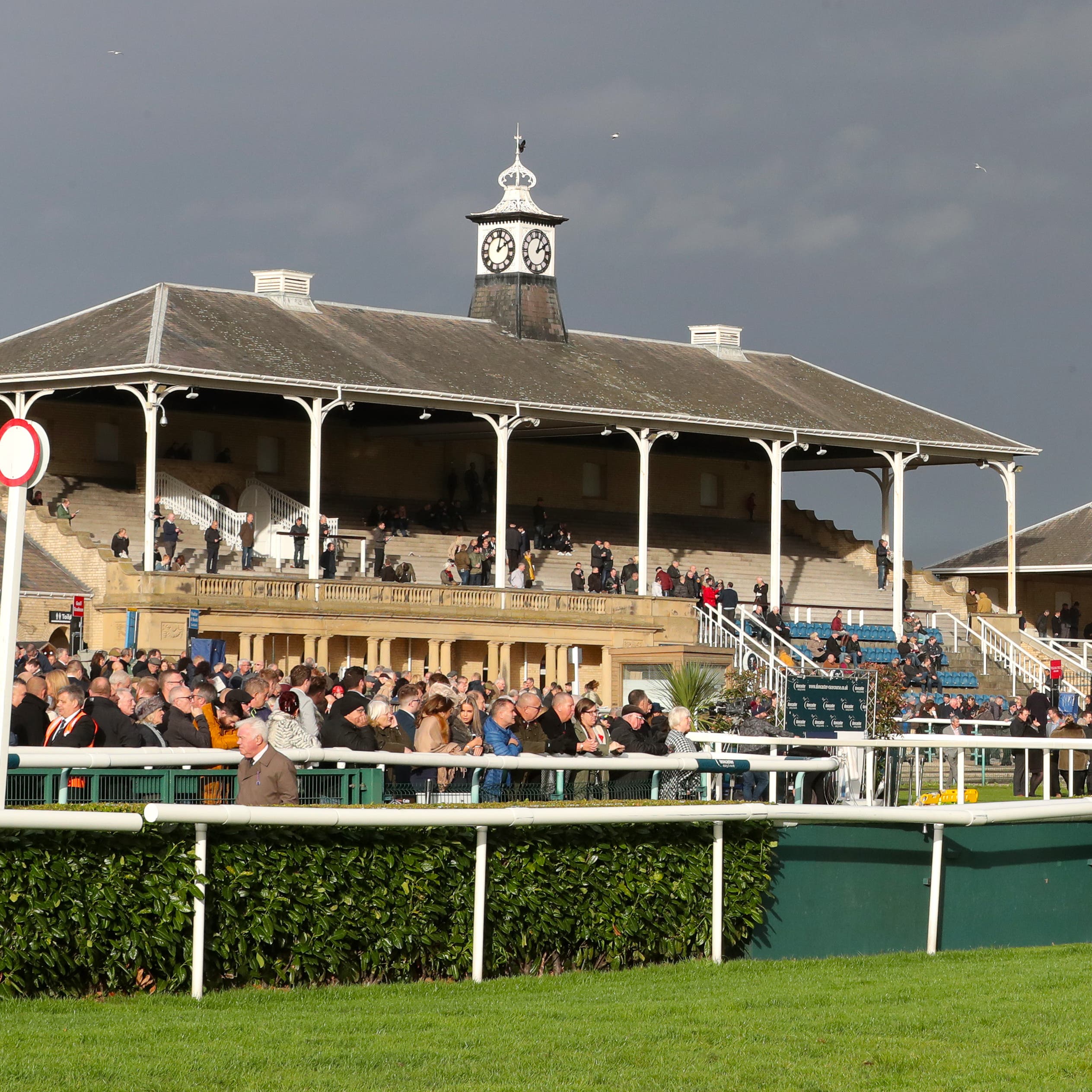Racing at Doncaster was abandoned midway through Friday's meeting