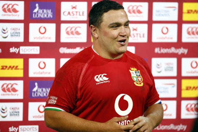 Jamie George toured three times with the Lions 
