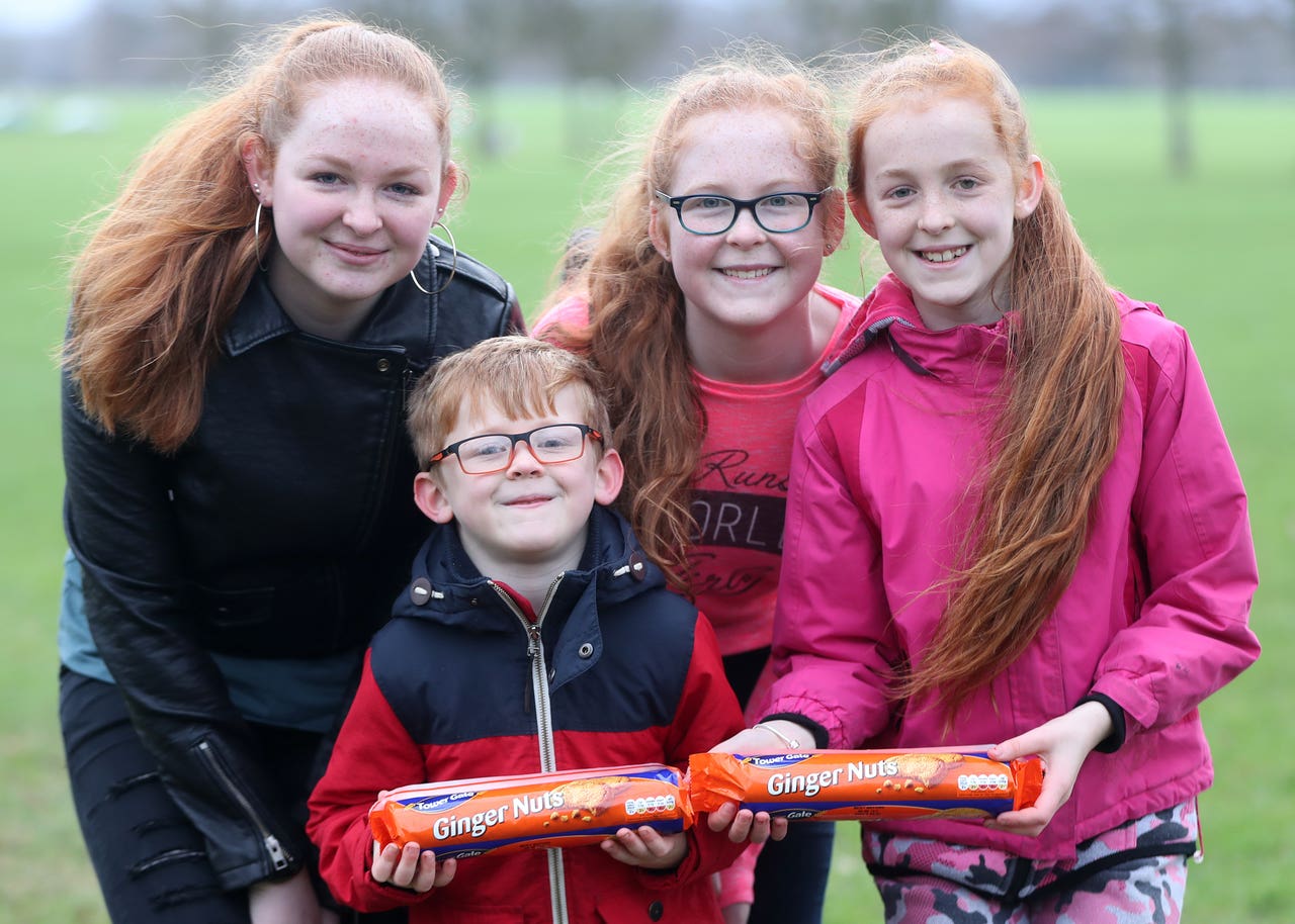 Redheads get together on Kiss a Ginger Day Lancashire Telegraph