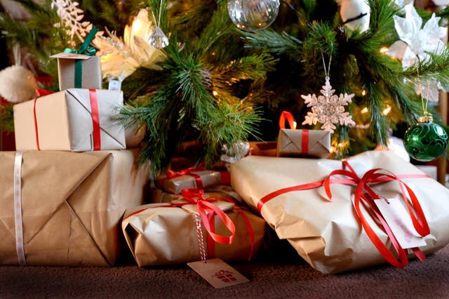 Christmas presents (Nick Ansell/PA)