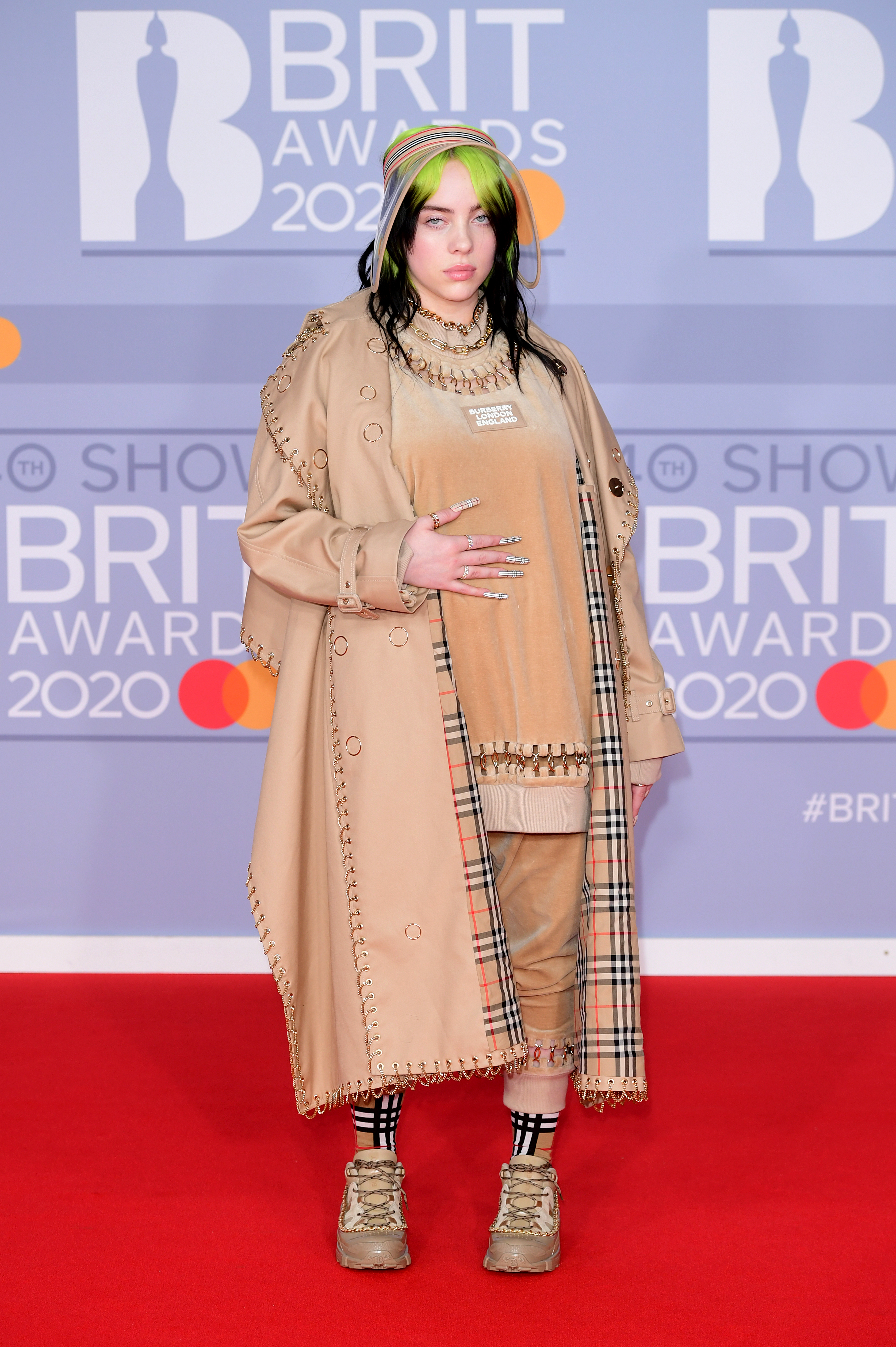 Lizzo At BRIT Awards 2020: Hershey's Chocolate Dress – Hollywood