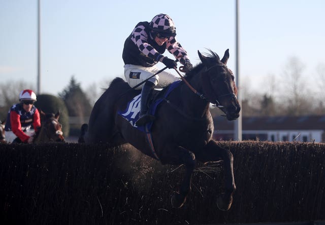 Cap Du Nord winning the Coral Trophy Handicap Chase at Kempton