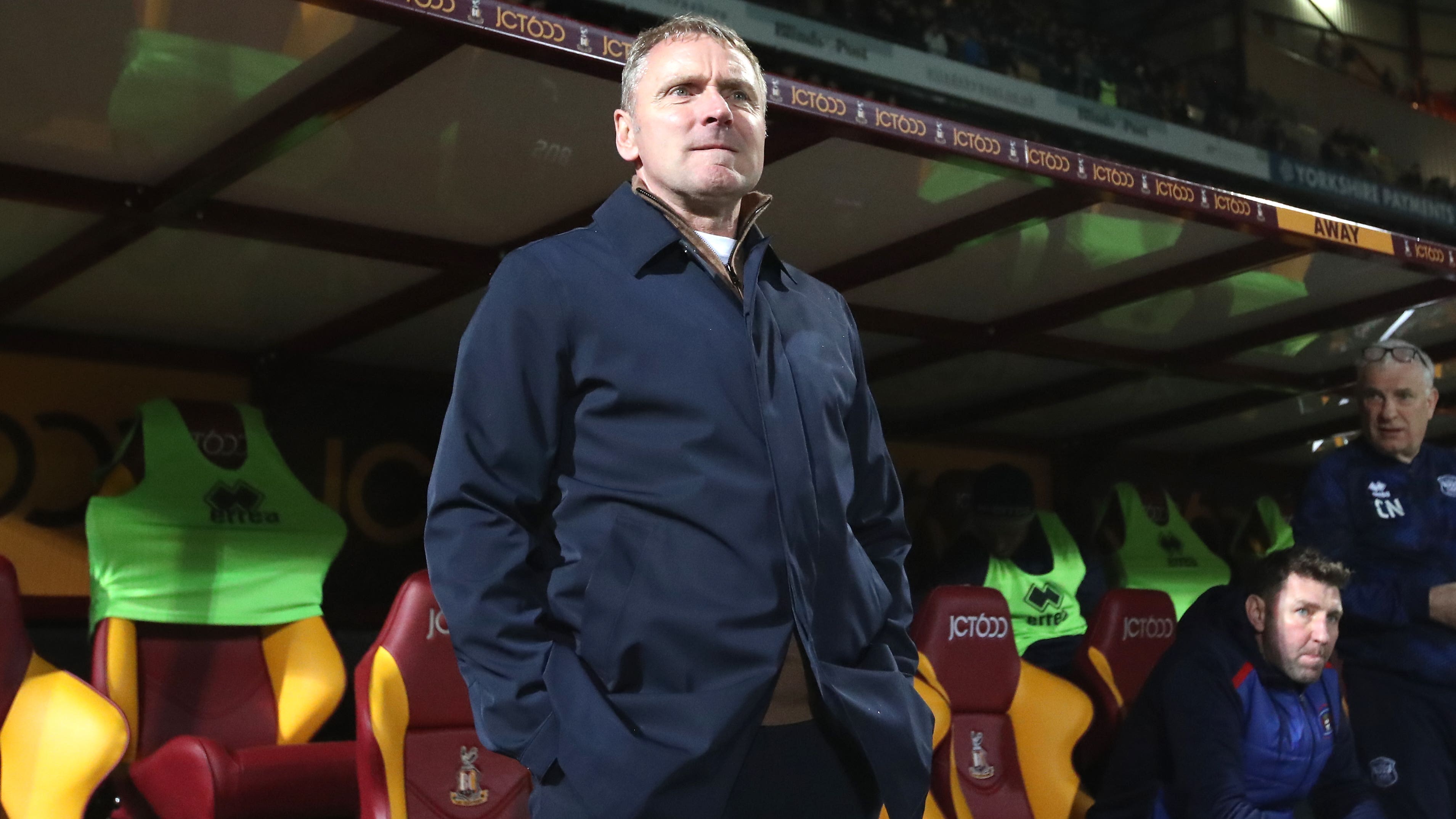 Carlisle manager Paul Simpson (Simon Marper/PA)