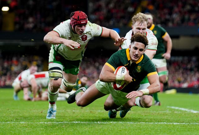 Wales v South Africa – Autumn International – Principality Stadium