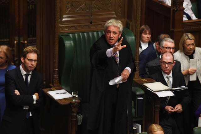 Mr Bercow has denied the allegations (UK Parliament/Jessica Taylor)