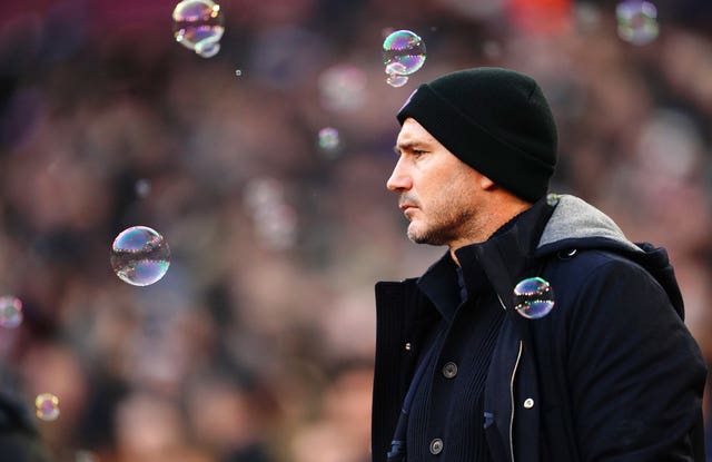 Everton manager Frank Lampard 