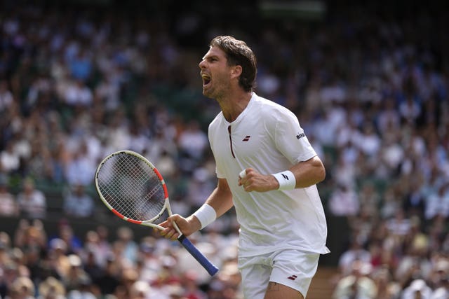 Cameron Norrie produced a big upset against Frances Tiafoe 