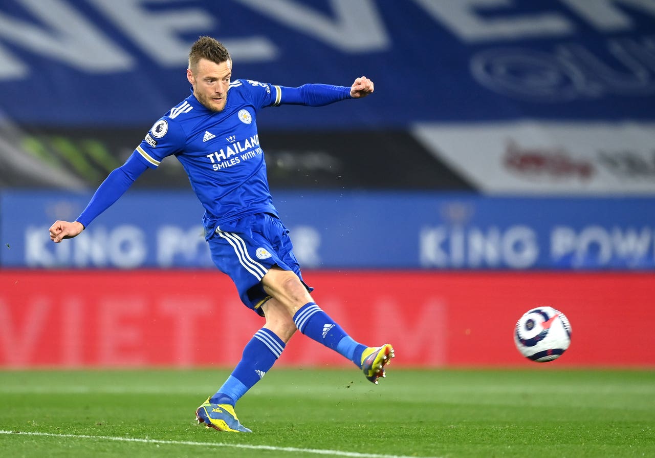 Jamie Vardy ends goal drought as Leicester boost top-four bid with West Bro...