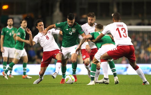 Chances were few and far between during the Republic's 0-0 draw with Denmark on Saturday evening