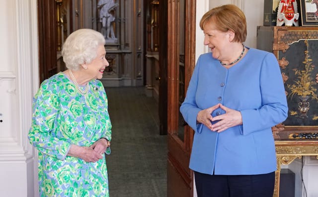 Angela Merkel visit to UK