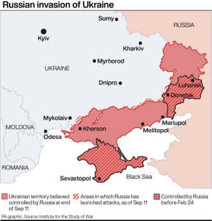 Political Ukraine Territory Graphics