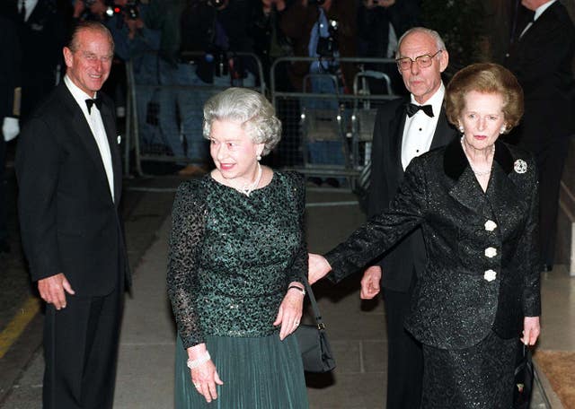 The Queen and Margaret Thatcher