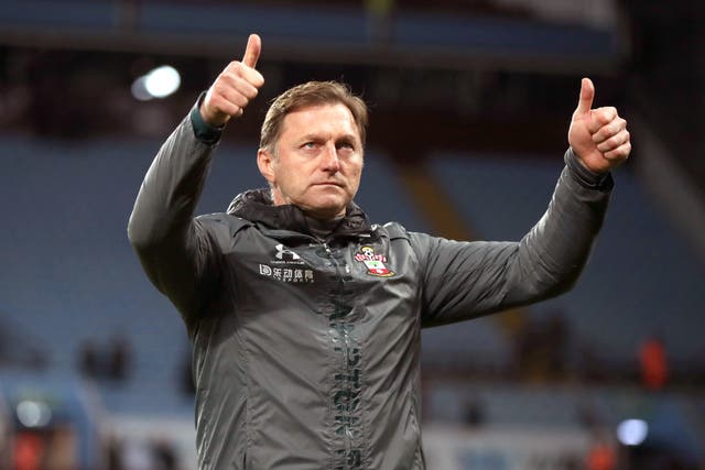 Ralph Hasenhuttl is delighted with Saints' form