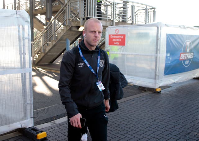 Hearts have not scored since Steven Naismith suffered a knee injury at Murrayfield