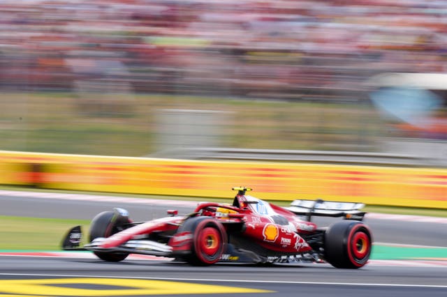 Ferrari driver Lewis Hamilton 