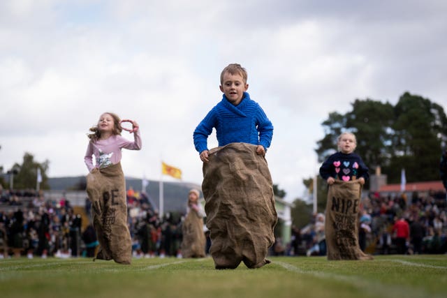 The Braemar Gathering highland games