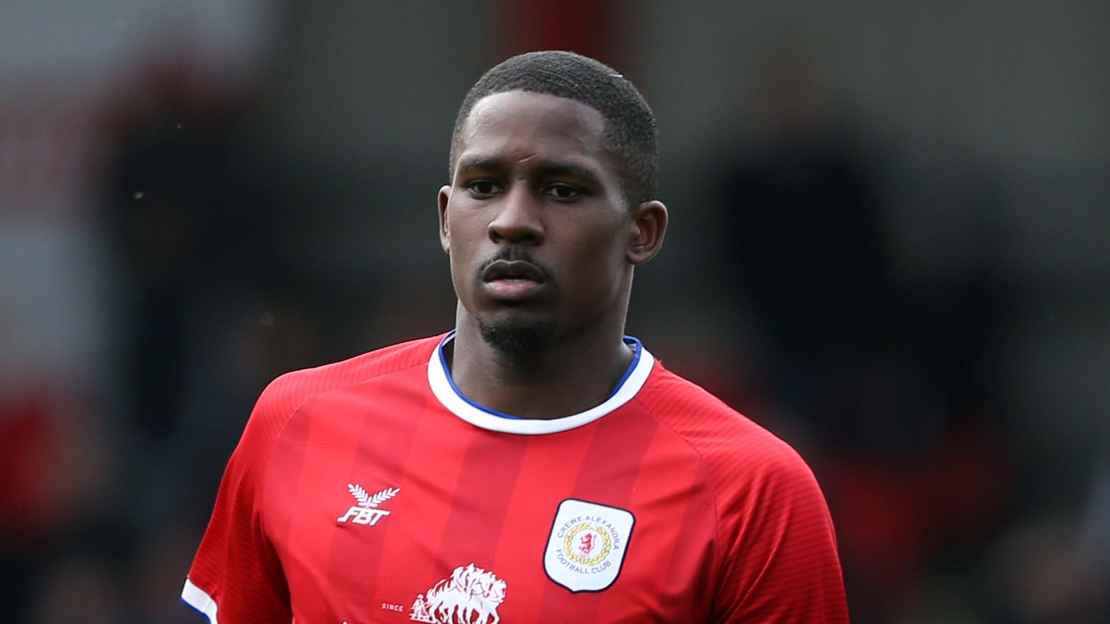 Shilow Tracey scored twice as Crewe beat Tranmere (Barrington Coombs/PA)