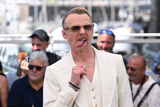 Simon Pegg at Cannes
