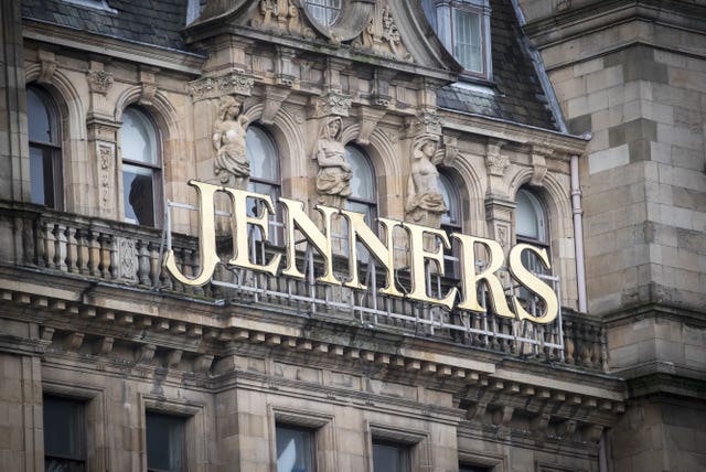 Sign saying Jenners