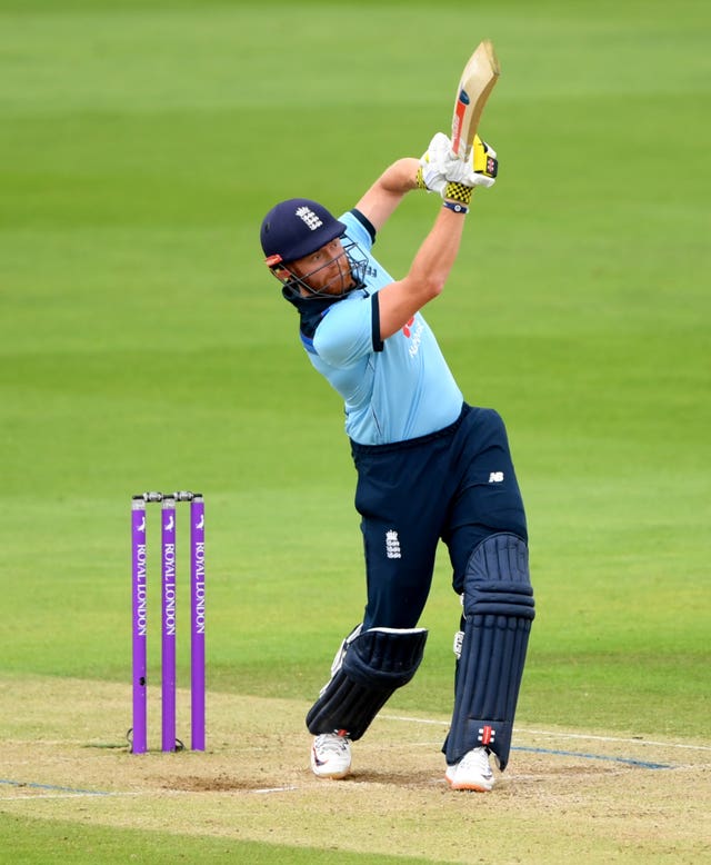 Jonny Bairstow equalled the fastest ODI half-century by an England player 