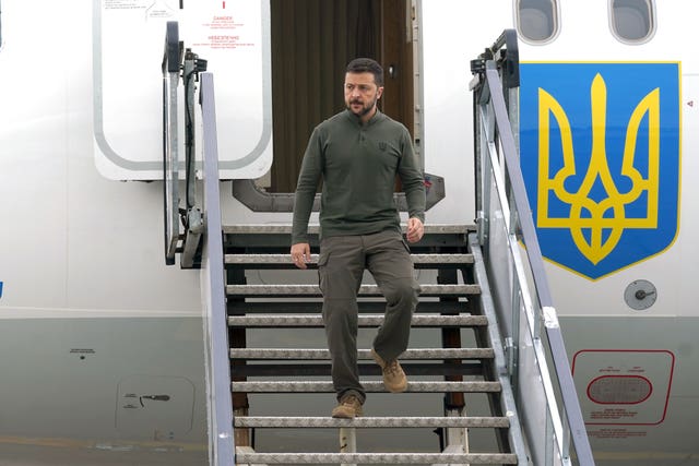 Ukrainian President Volodymyr Zelensky visit to Ireland