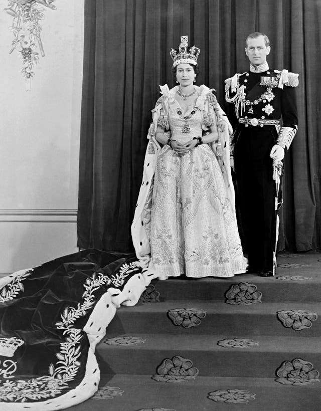 Elizabeth II and Philip