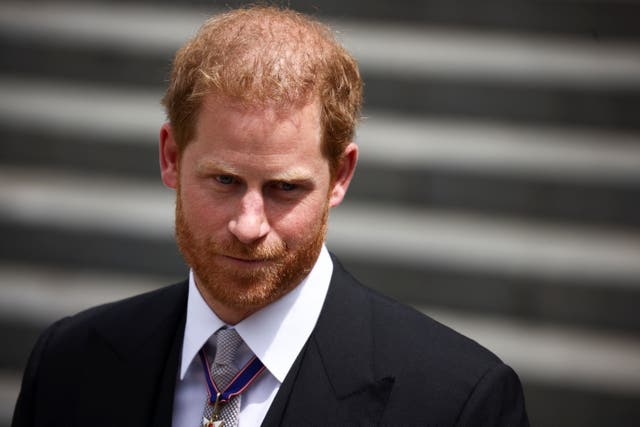 The Duke of Sussex faced a backlash in 2020 regarding comments on voting in the US (Henry Nicholls/PA)