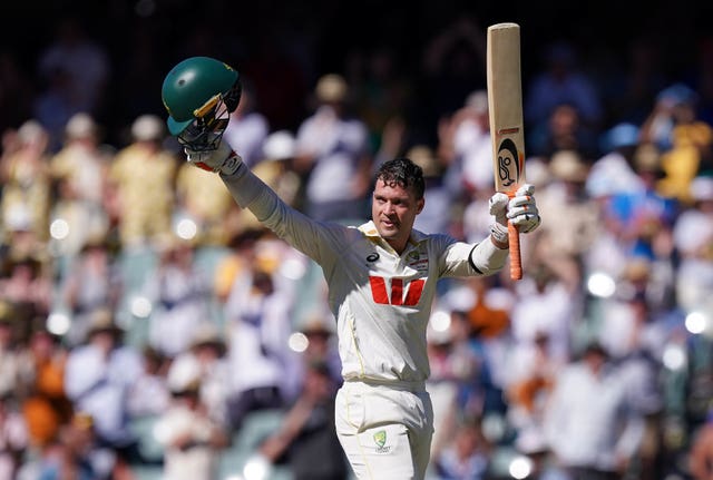 Alex Carey celebrates