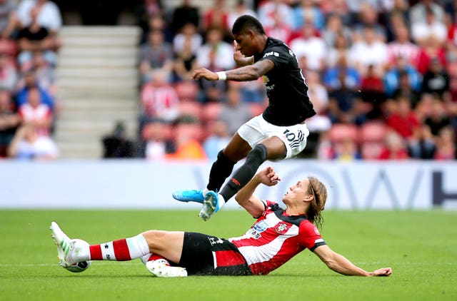 Southampton's Jannik Vestergaard brought United down to earth 