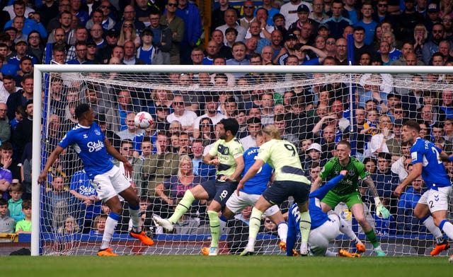Ilkay Gundogan opens the scoring