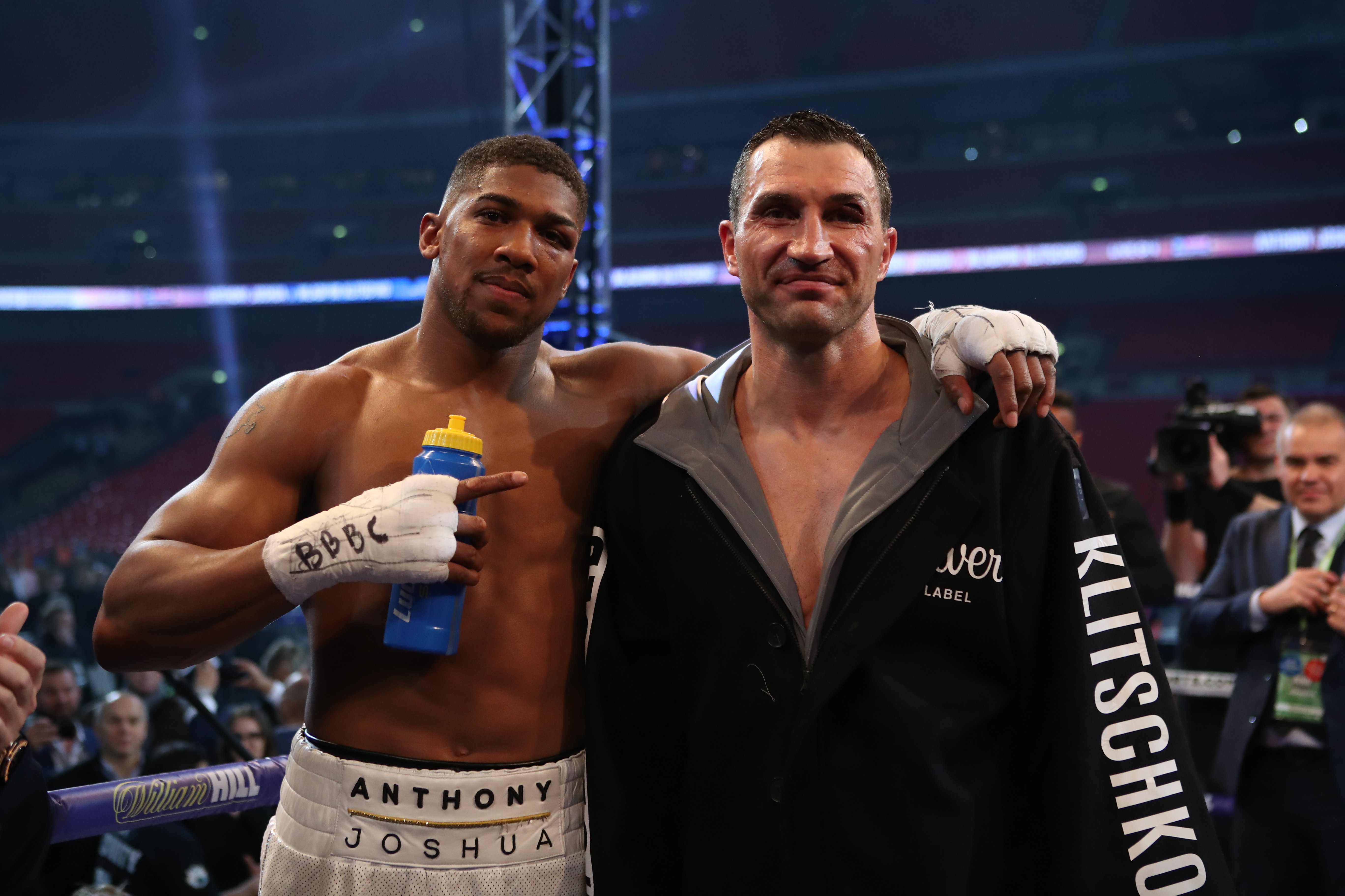Wladimir Klitschko Taught Me How To Get Fighting Fit Again Anthony Joshua Bt Sport