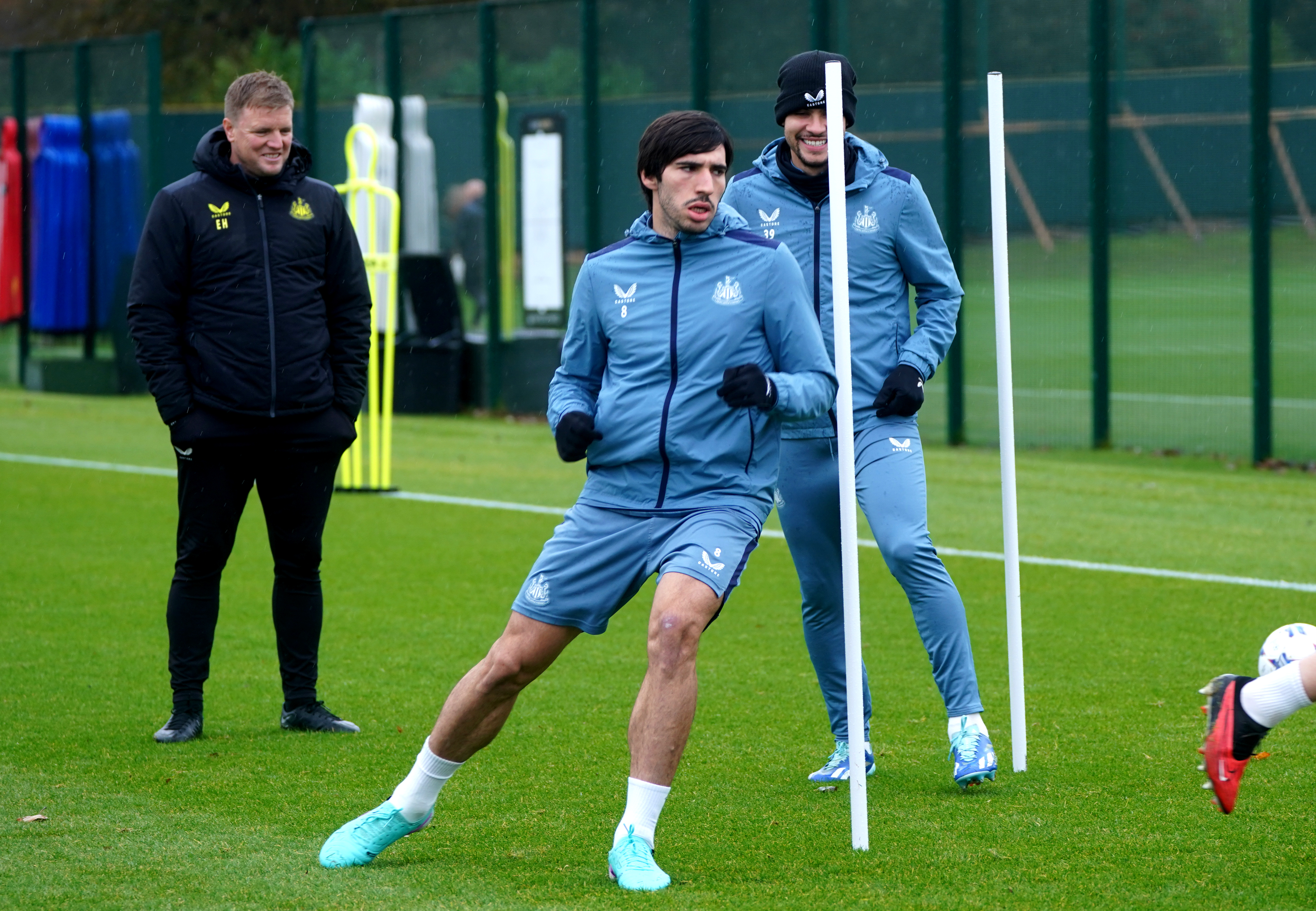 Sandro Tonali Trains With Newcastle Team Amid Betting Investigation In ...