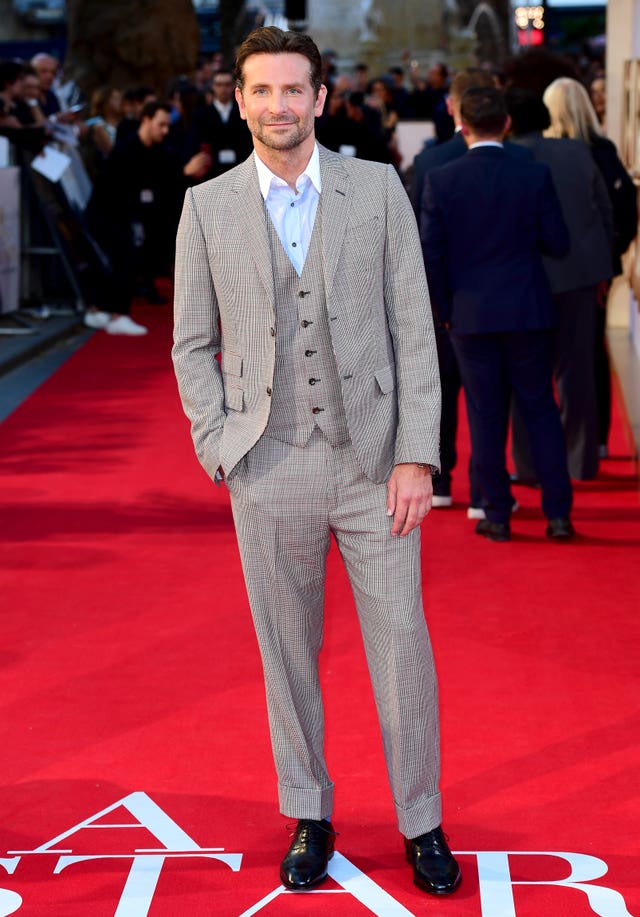Bradley Cooper at A Star is Born UK Premiere