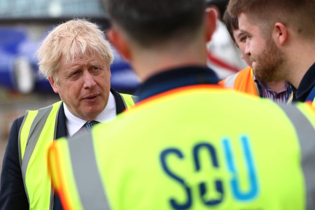 Boris Johnson visit to Eastleigh