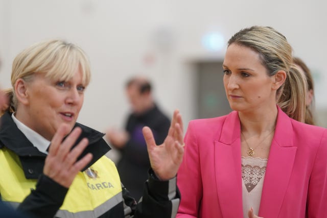 Helen McEntee visit to National Rehabilitation Hospital
