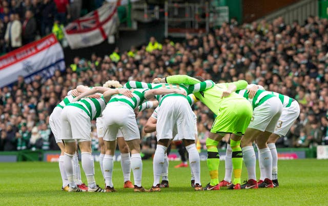Celtic have led the way once again this season (Jeff Holmes/PA)