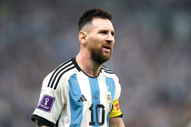 Argentina’s Lionel Messi 