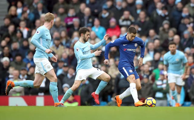 Eden Hazard was an isolated figure in Chelsea's loss at Manchester City
