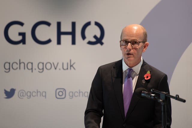 GCHQ director Jeremy Fleming