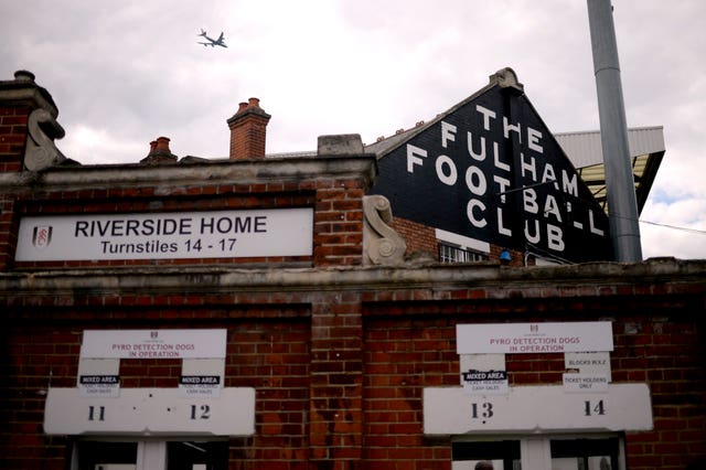 General view of Craven Cottage, home of Fulham FC